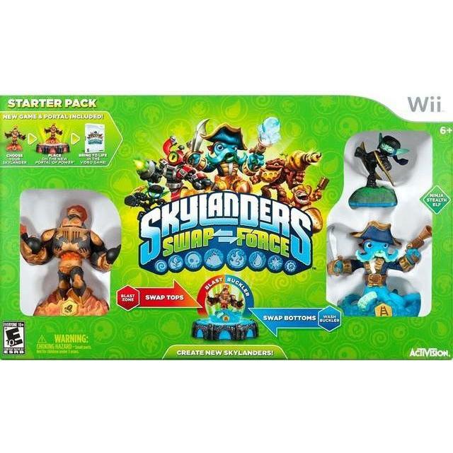 Wii - Skylanders Swap Force Starter Pack (In Box)