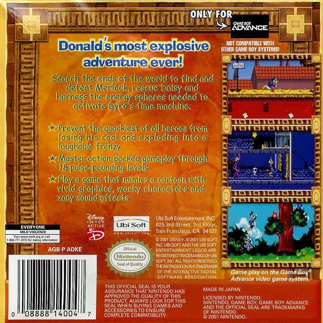GBA - Donald Duck Advance (cartouche uniquement)
