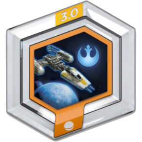 Disney Infinity 3.0 - Y-Wing Starfighter Hexagonal Power Disc