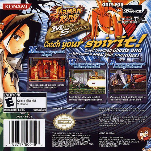 GBA - Shaman King Master of Spirits (cartouche uniquement)