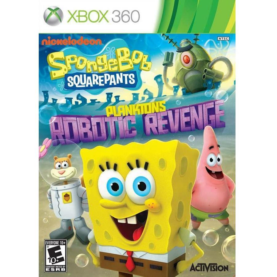 XBOX 360 - La vengeance robotique de Bob l'éponge Plankton