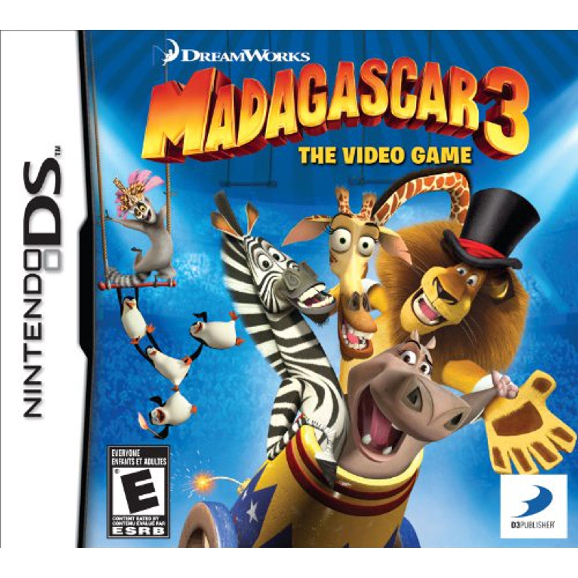 DS - Madagascar 3 The Video Game (In Case)