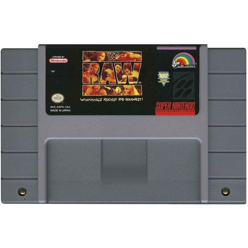 SNES - WWF Raw (cartouche uniquement)