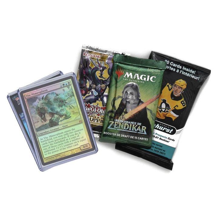 Chargeurs supérieurs de cartes à collectionner