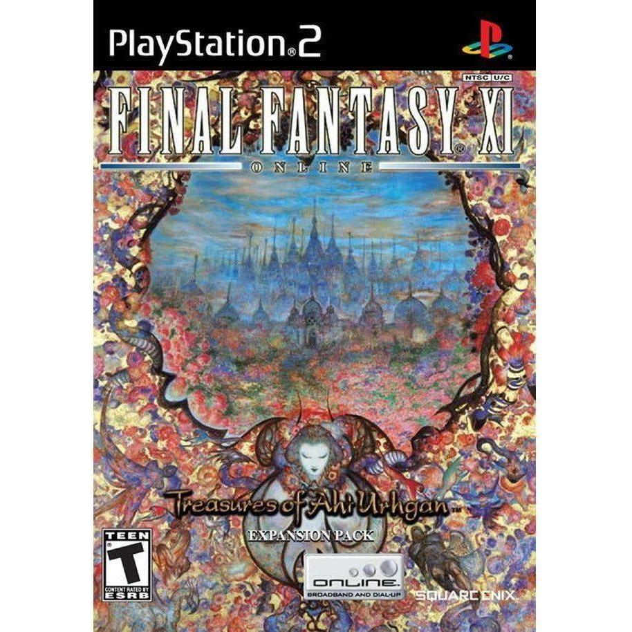 PS2 - Final Fantasy XI Online Treasures of Aht Urhgan (Servers Down)