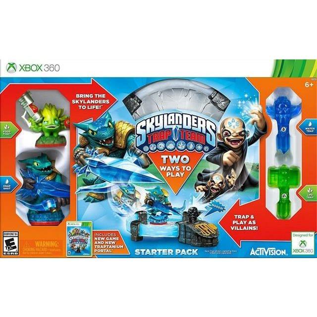 XBOX 360 - Pack de démarrage Skylanders Trap Team (en boîte)