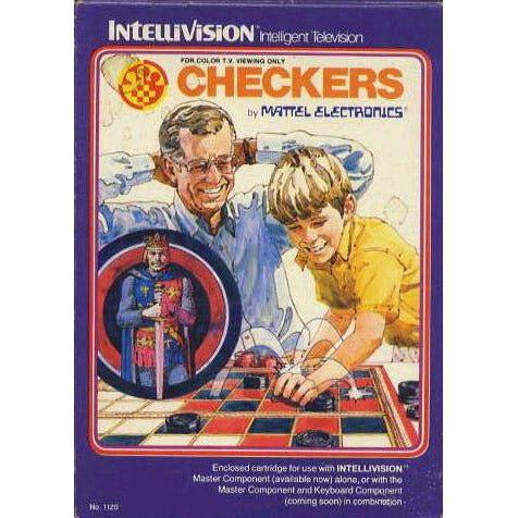 Intellivision - Checkers (Cartridge Only)