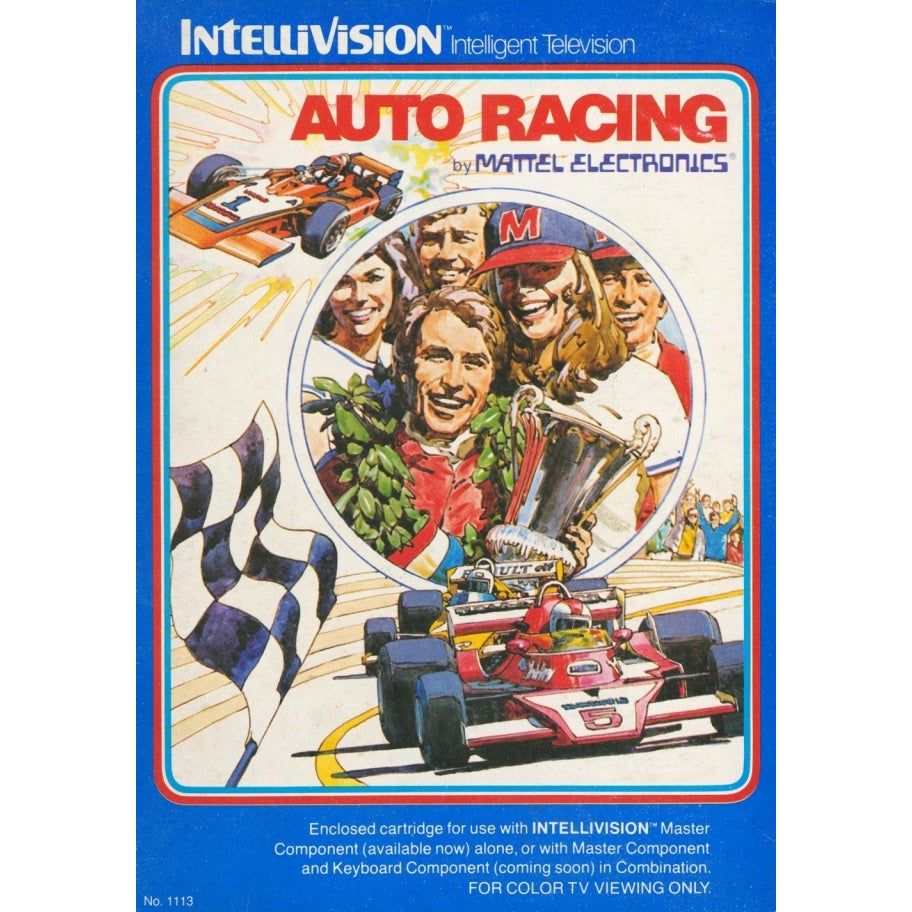 Intellivision - Auto Racing (Cartridge Only)