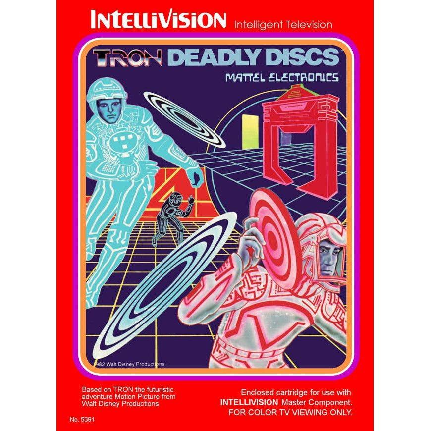 Intellivision - Disques mortels Tron (cartouche uniquement)