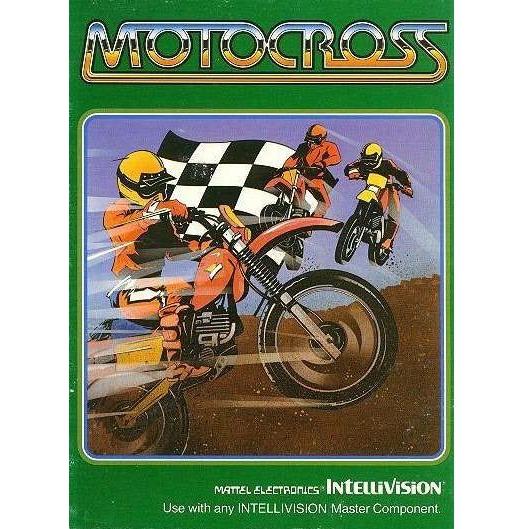 Intellivision - Moto Cross (Cartridge Only)
