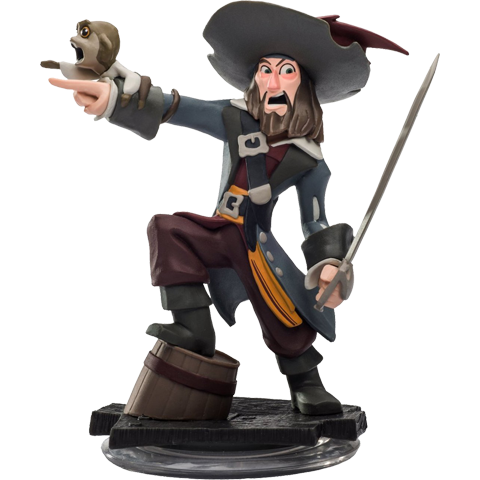 Disney Infinity 1.0 - Captain Barbossa Figure