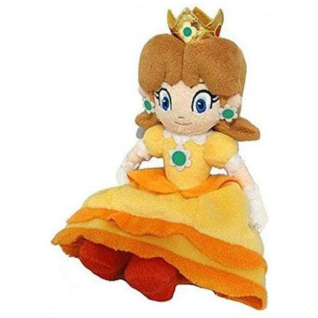 Peluche - Mario Brothers Princesse Daisy 8 pouces