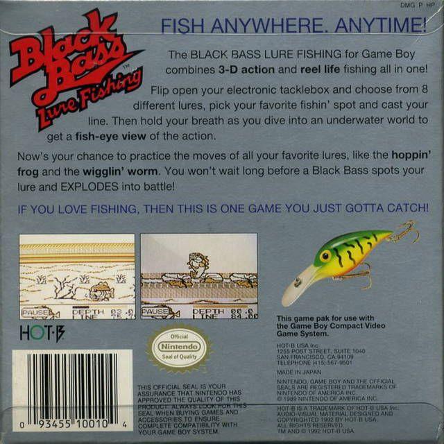 GB - Black Bass Lure Fishing (Cartridge Only)