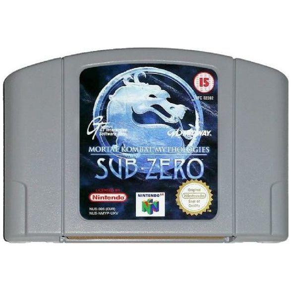 N64 - Mortal Kombat Mythologies Sub Zero (cartouche uniquement)