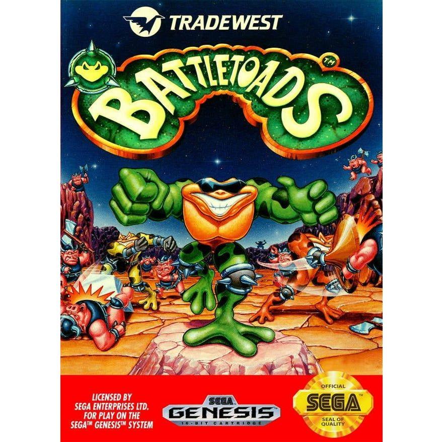 バトルトード　Battletoads Battletoads Mega Drive Japan Version | eBay