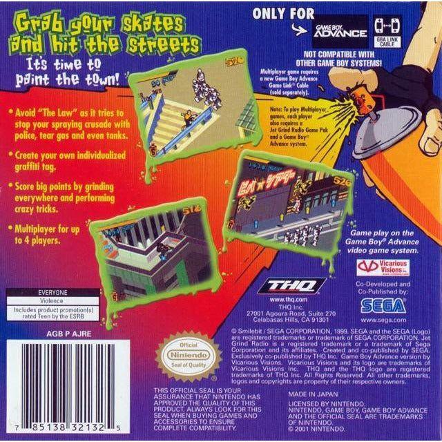 GBA - Jet Grind Radio (Cartridge Only)