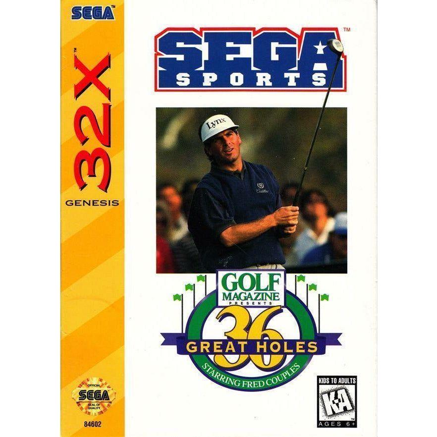 32X - Golf Magazine Presents 36 Great Holes Starring Fred Couples (Cartridge Only)