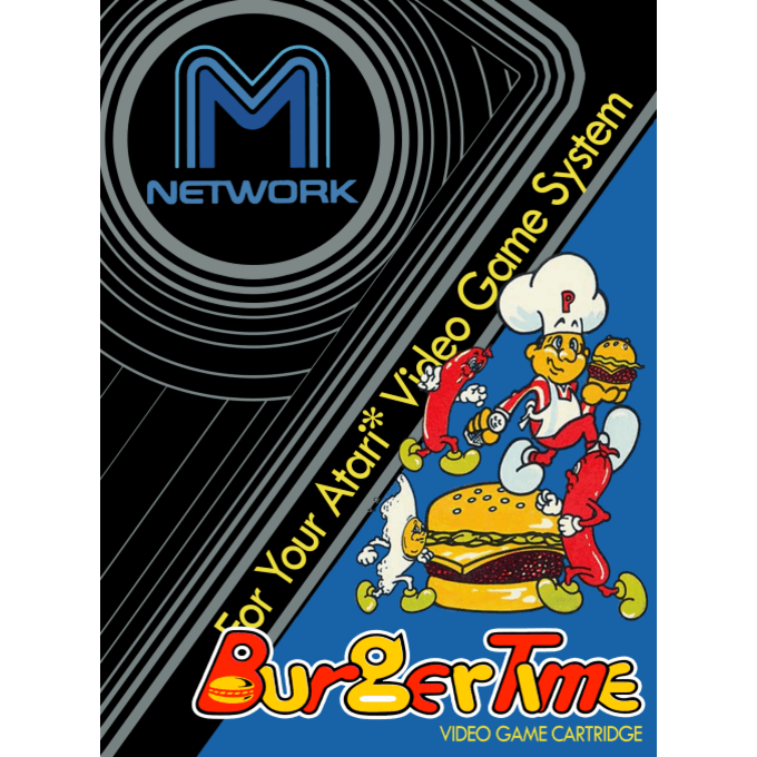 Atari 2600 - Burger Time (Cartridge Only)