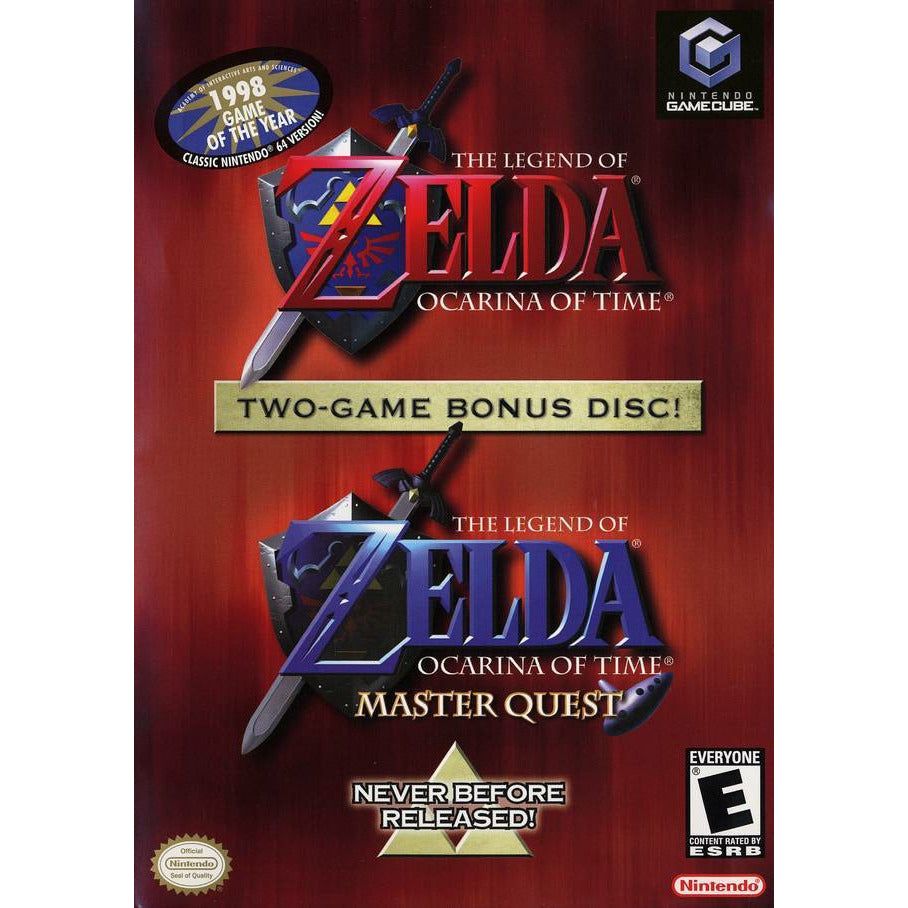 GameCube - The Legend of Zelda Ocarina of Time / Master Quest