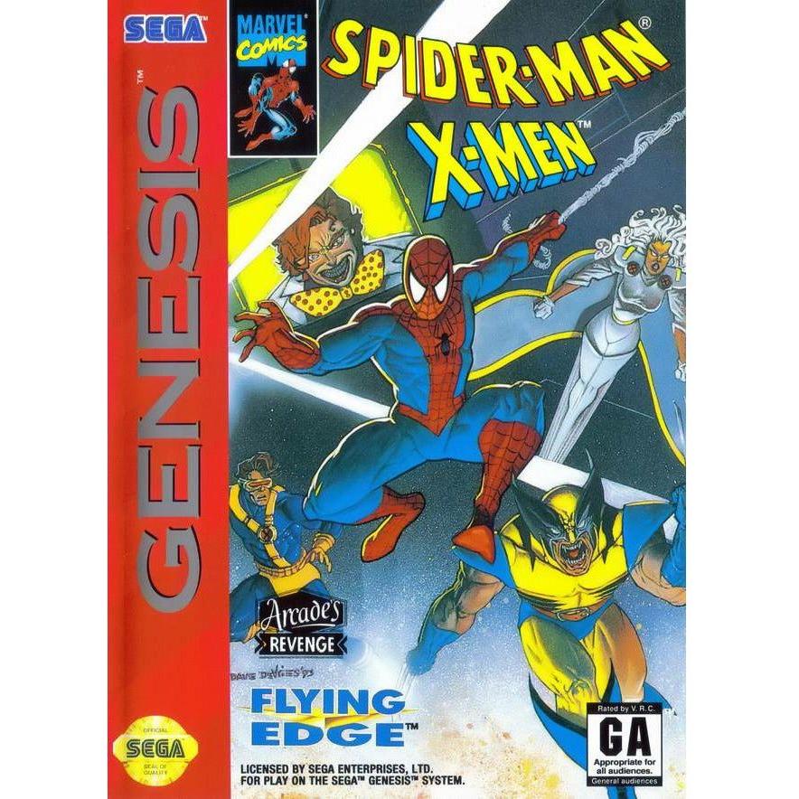 Genesis - Spider-Man X-Men Arcade's Revenge (In Case)