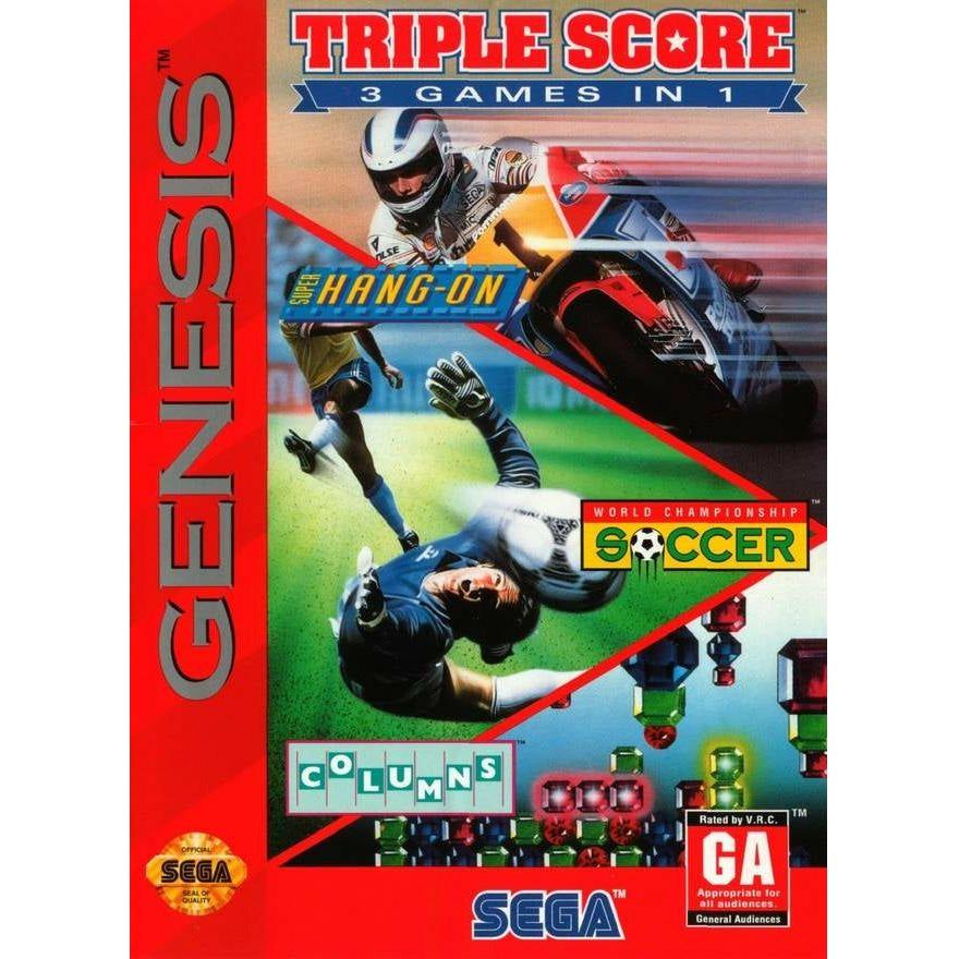Genesis - Triple Score 3 Games in 1 (Cartridge Only)