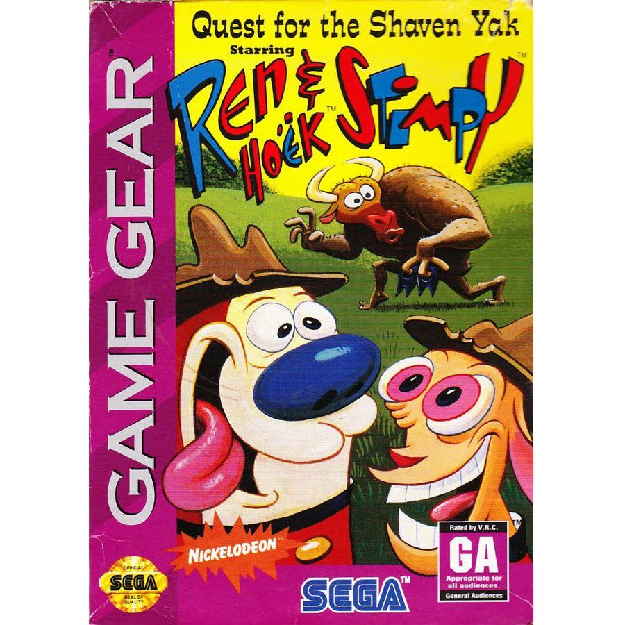 GameGear - Quête du yak rasé avec Ren et Stimpy (cartouche uniquement)