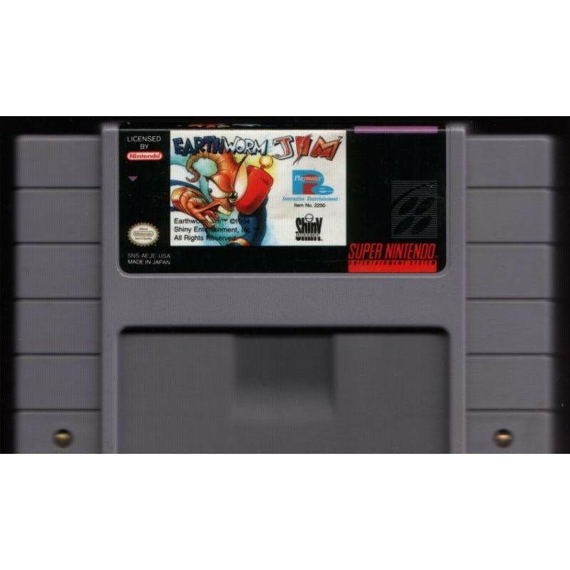 SNES - Earthworm Jim (Cartridge Only)