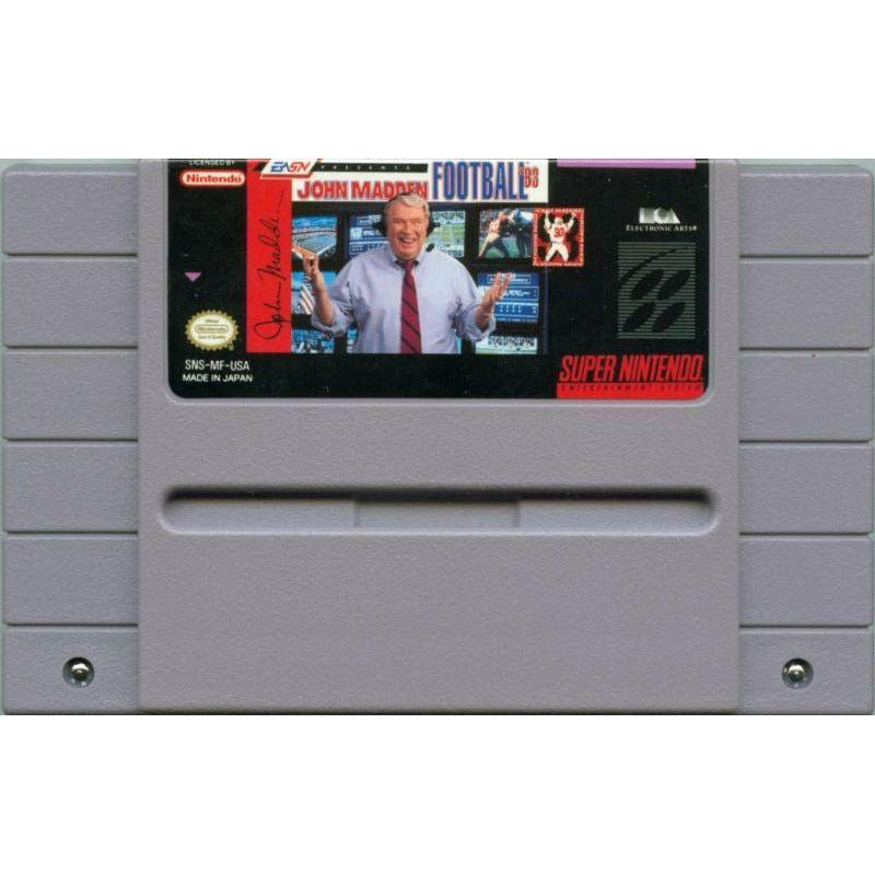SNES - John Madden Football 93 (Cartridge Only)