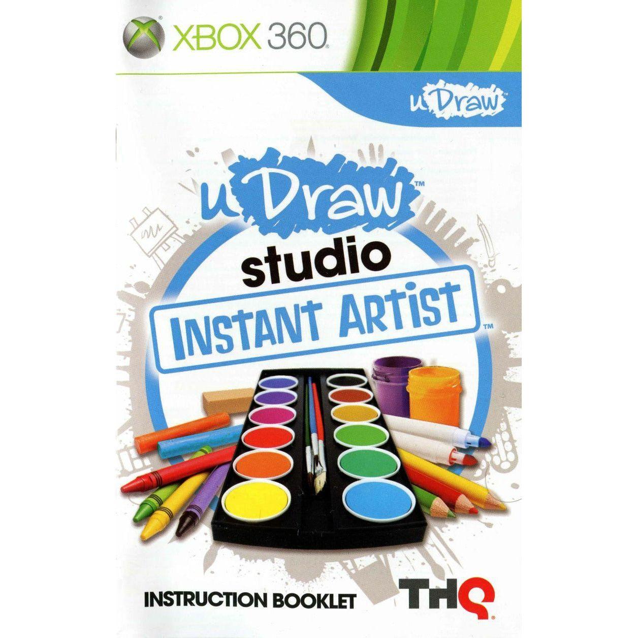 XBOX 360 - Artiste instantané Udraw Studio