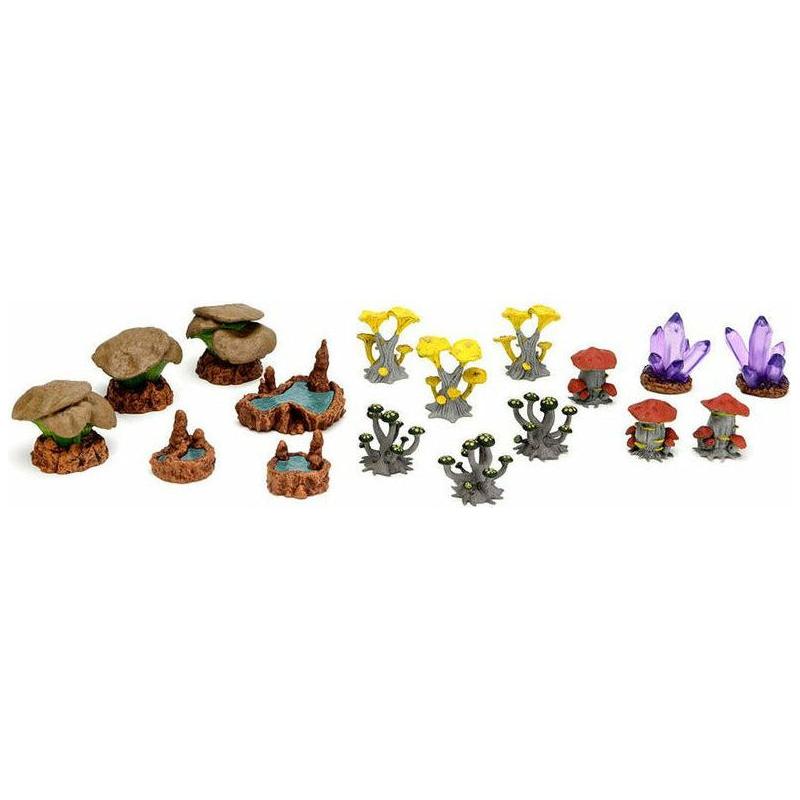 D&D - Warlock Tiles - Accessoire - Champignons et piscines