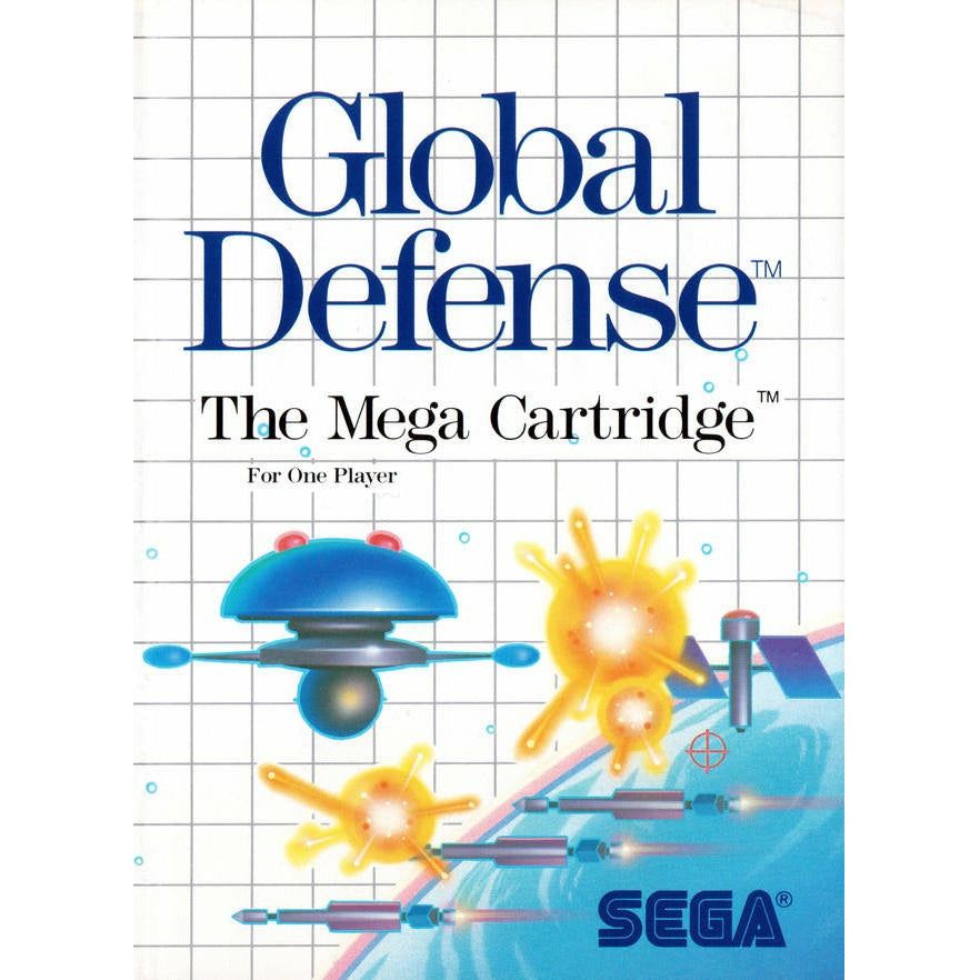 Master System - Global Defense (In Case)