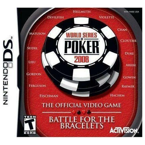 DS - Bataille pour les bracelets des World Series of Poker 2008