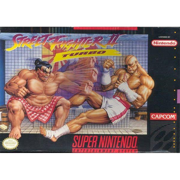 SNES - Street Fighter II Turbo (Complete in Box)