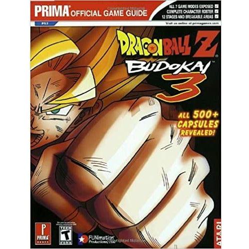 Dragon Ball Z Budokai 3 Prima Official Game Guide
