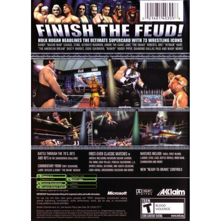 XBOX - Showdown Legends of Wrestling