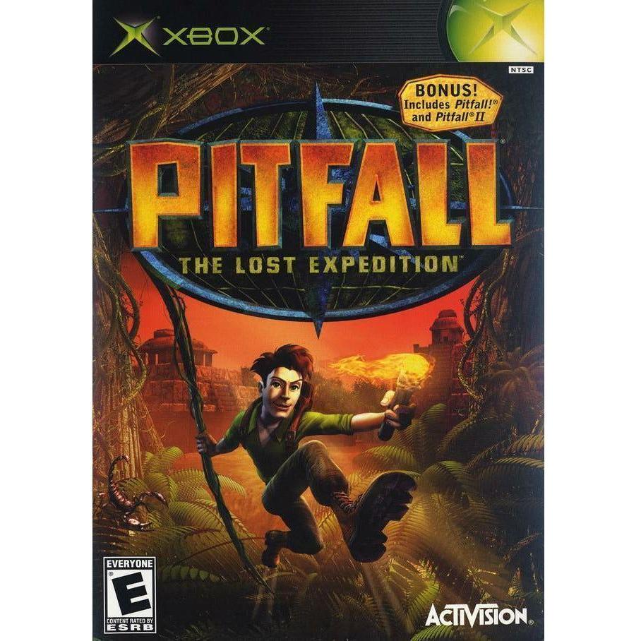XBOX - Pitfall - The Lost Expedition (Couverture imprimée)