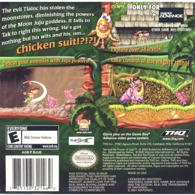 GBA - Tak And The Power Of Juju (Complete in Box)