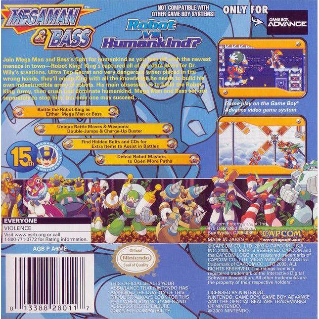 GBA - Mega Man & Bass (cartouche uniquement)