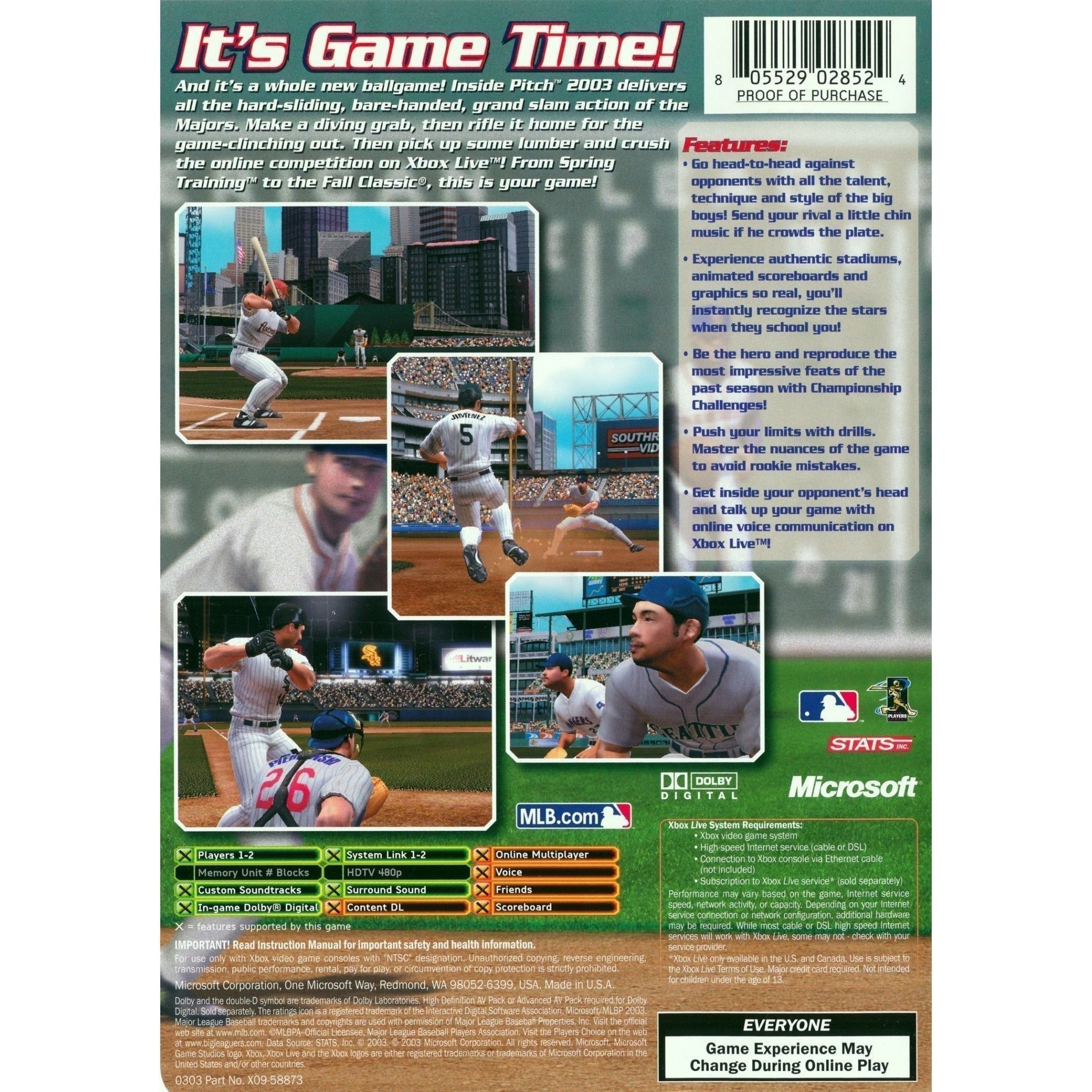 XBOX - Présentation intérieure 2003