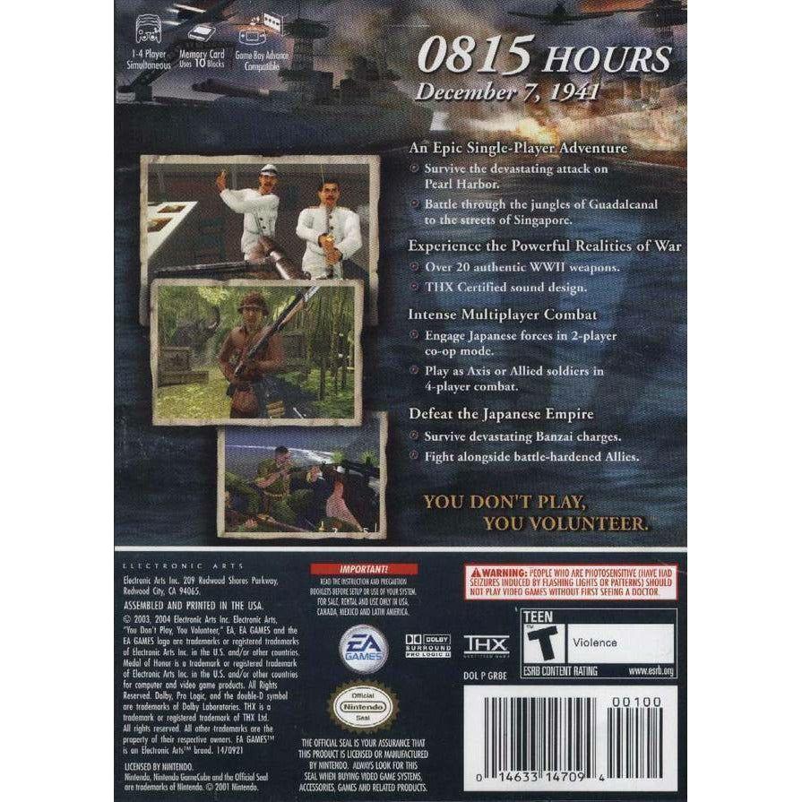 GameCube - Medal of Honor Rising Sun