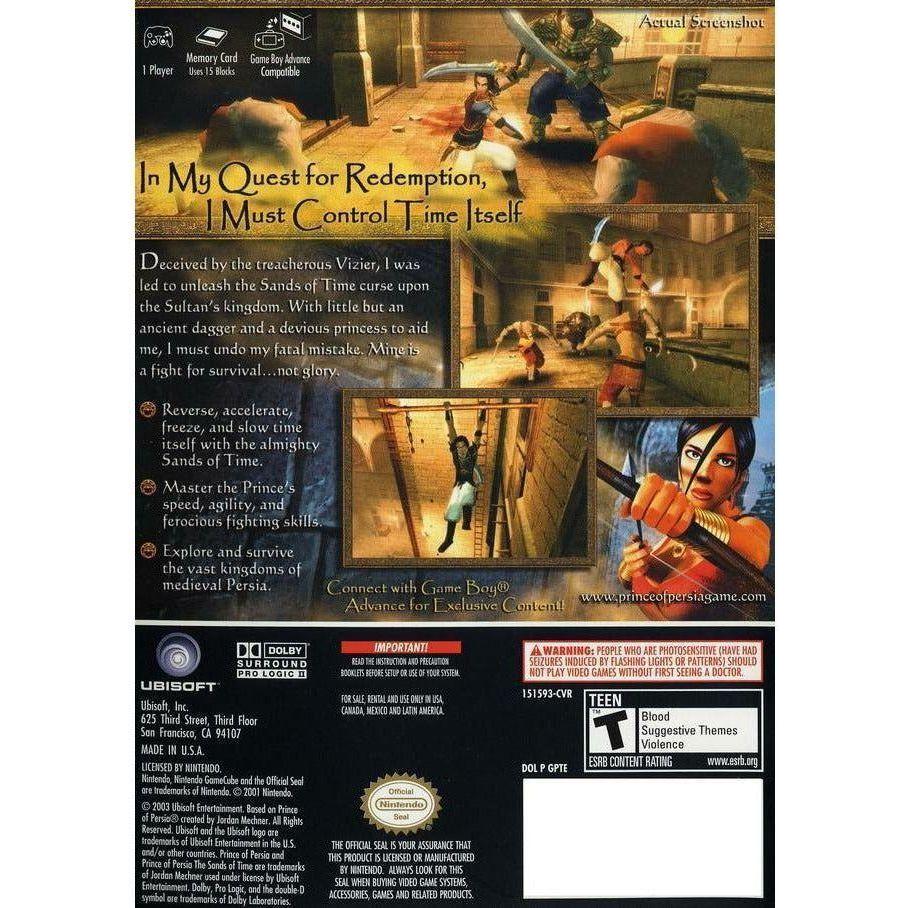 GameCube - Prince of Persia The Sands of Time