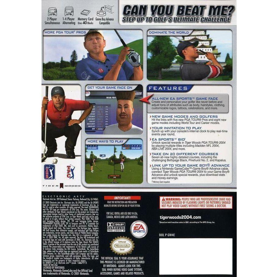 GameCube - Tiger Woods PGA Tour 2004