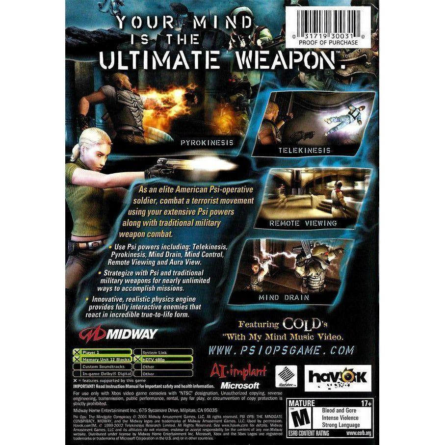 XBOX - PSI-OPS La Conspiration Mindgate