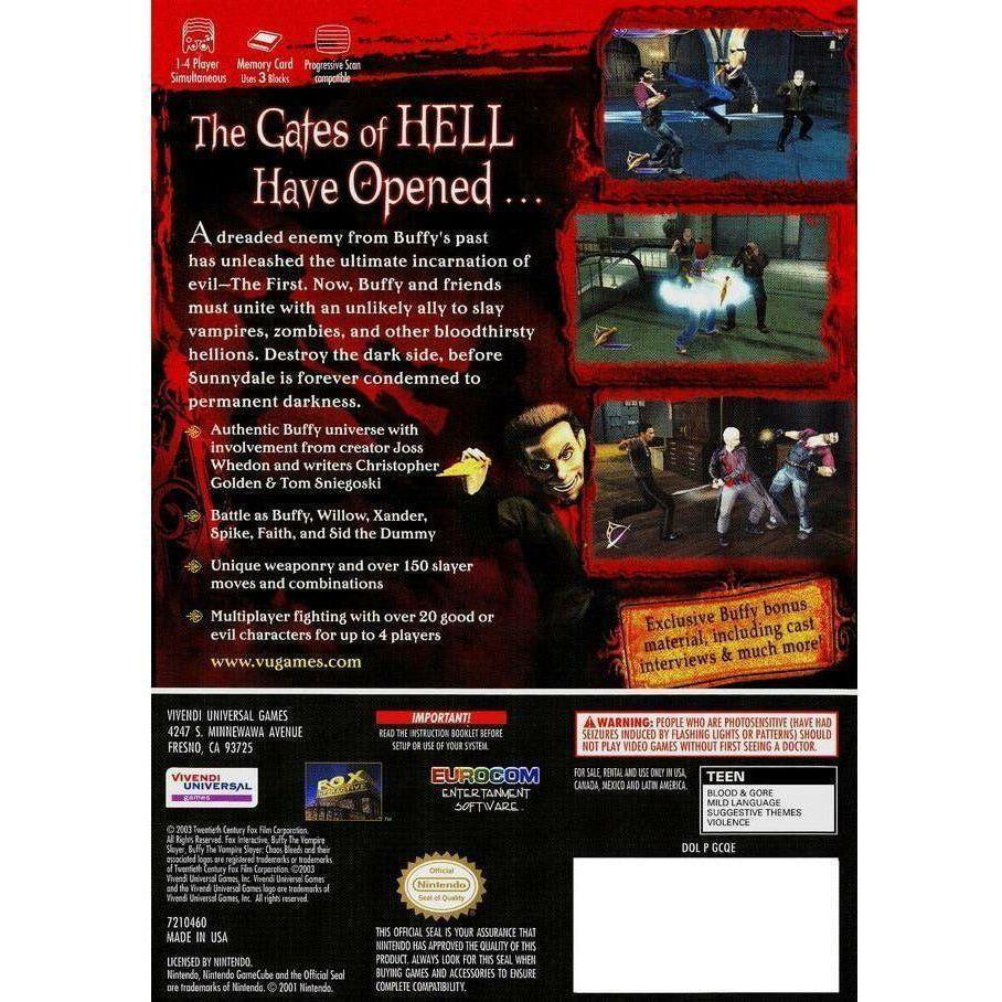 GameCube - Buffy contre les vampires : Chaos Bleeds