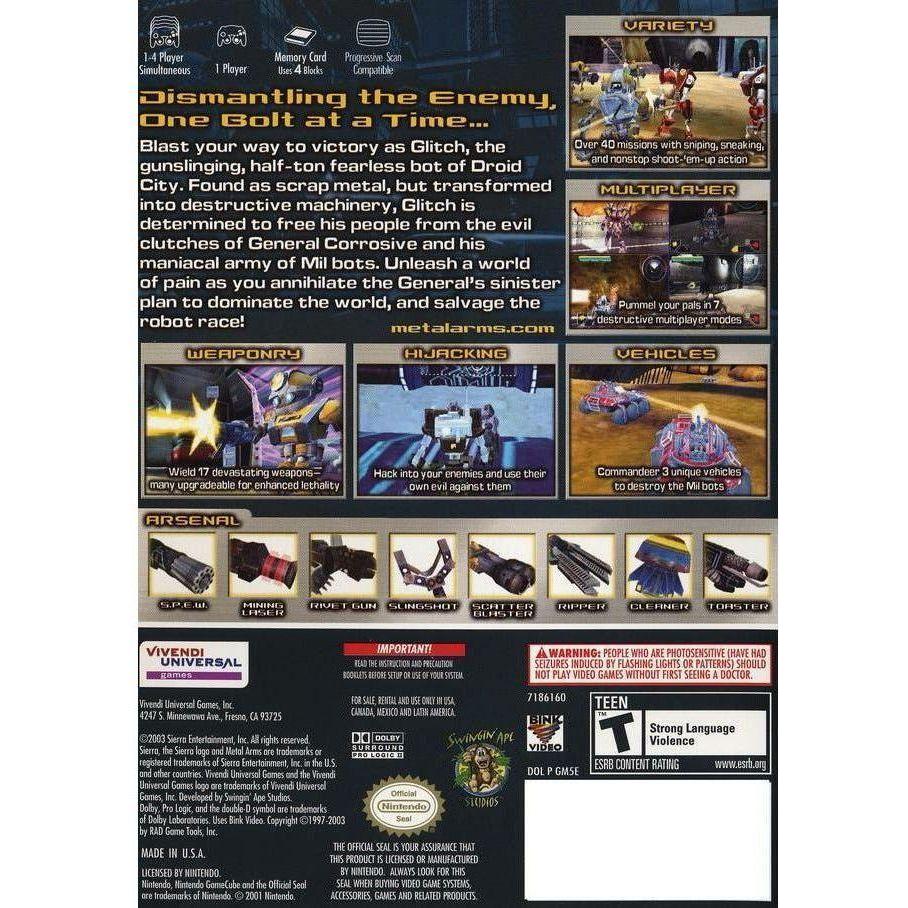GameCube - Metal Arms Glitch In The System
