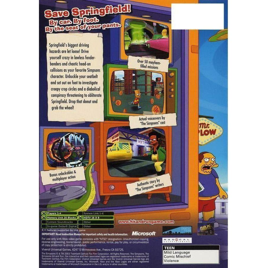 XBOX - The Simpsons Hit & Run
