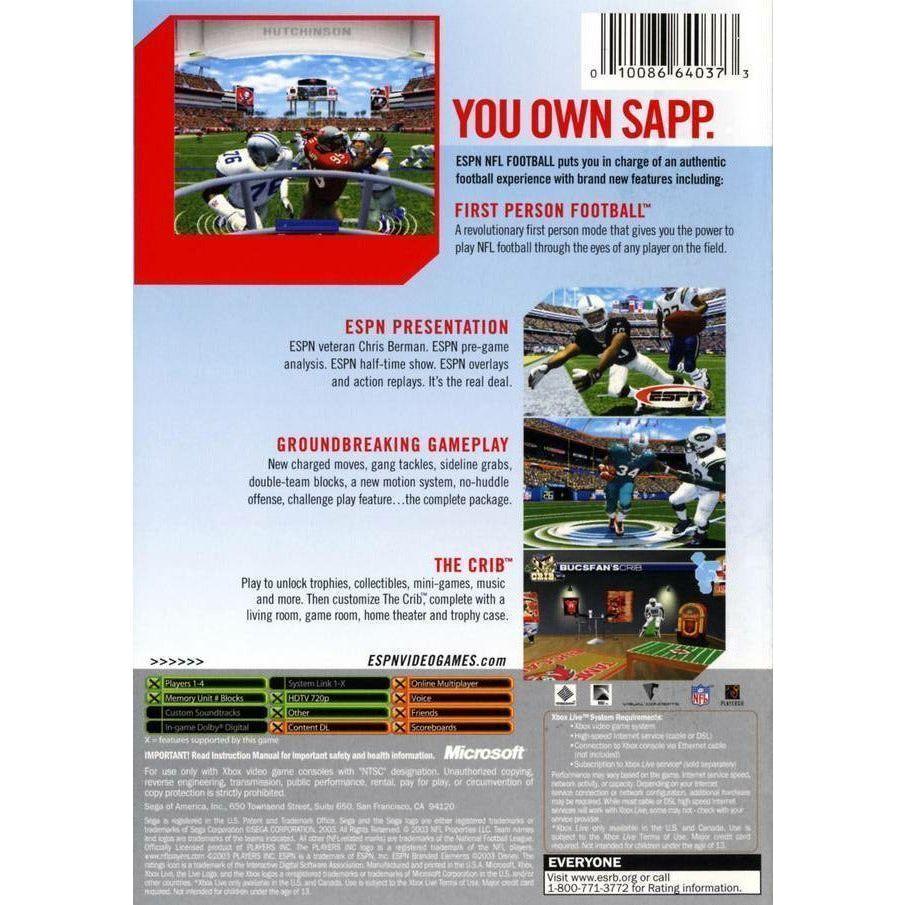 XBOX - ESPN NFL Football