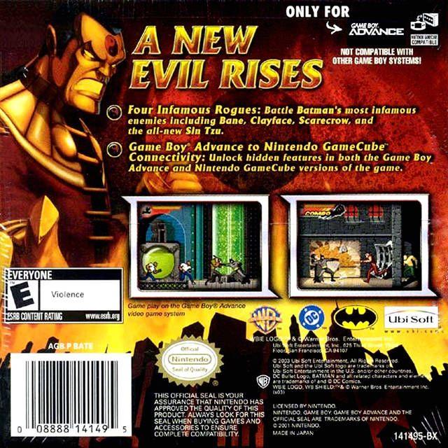 GBA - Batman - Rise of Sin Tzu (Cartridge Only)