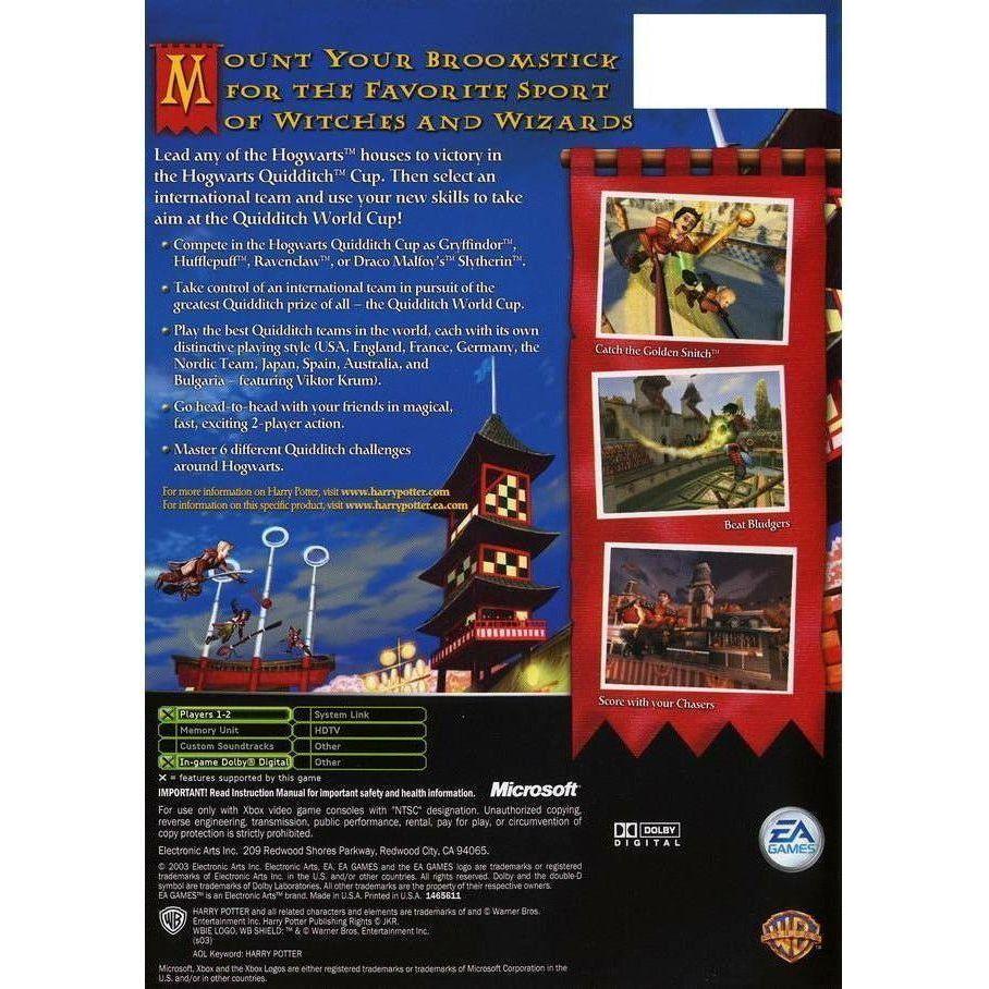 XBOX - Coupe du monde de Quidditch Harry Potter