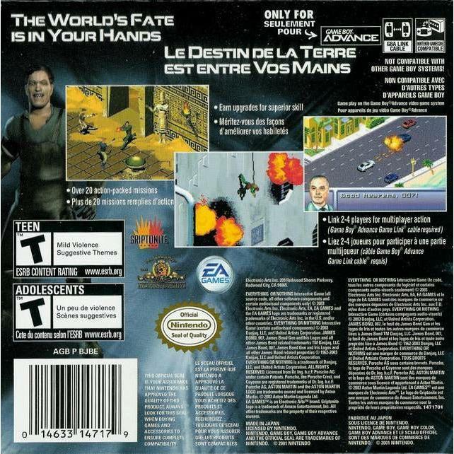 GBA - 007 Tout ou rien (cartouche uniquement)